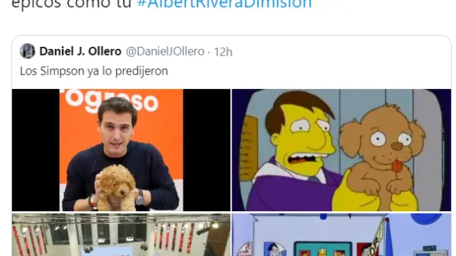 Los memes de la dimisión de Albert Rivera
