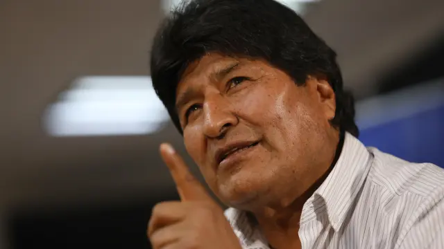 El expresidente de Bolivia Evo Morales, este domigo, 17 de noviembre, en Ciudad de México: "Tengo mucho miedo a una guerra civil en Bolivia"