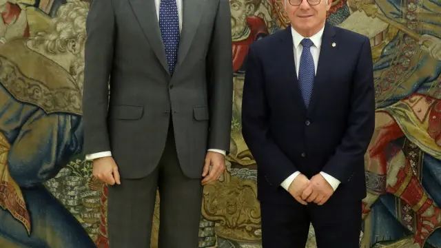 Felipe VI ha recibido este jueves al presidente de Melilla.