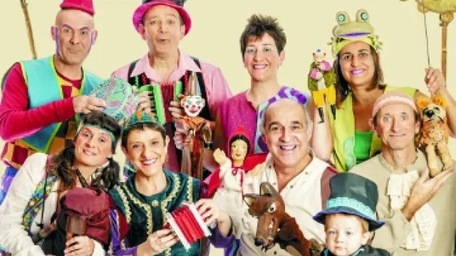 Los Titiriteros de Binéfar representarán el 'Retablo de Navidad' en el Teatro del Mercado.