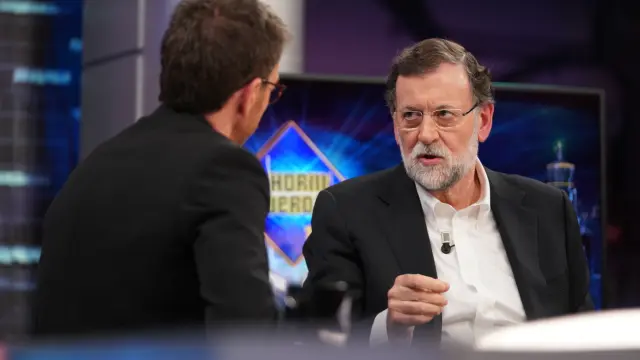 Mariano Rajoy, este martes en 'El Hormiguero'.
