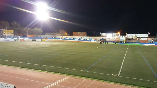 El estadio Paquito Giménez, antes del partido