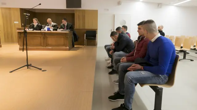 El macrojuicio se prolongó durante seis días en la Audiencia de Huesca.