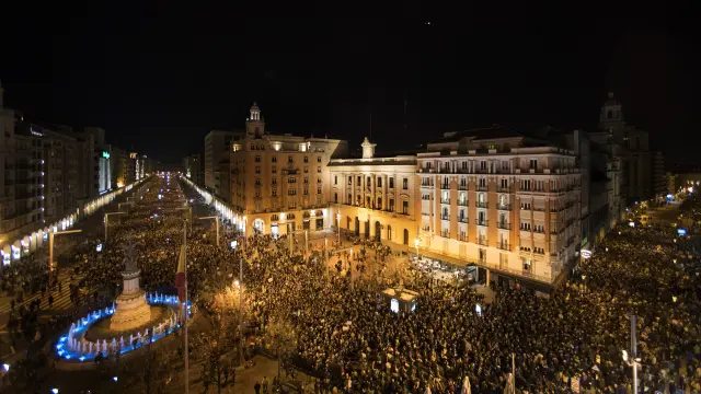 Manifestación del 8M en Zaragoza