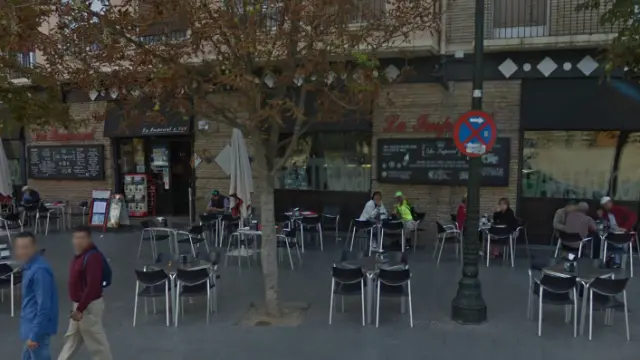 Cafetería La Imperial, en Zaragoza.