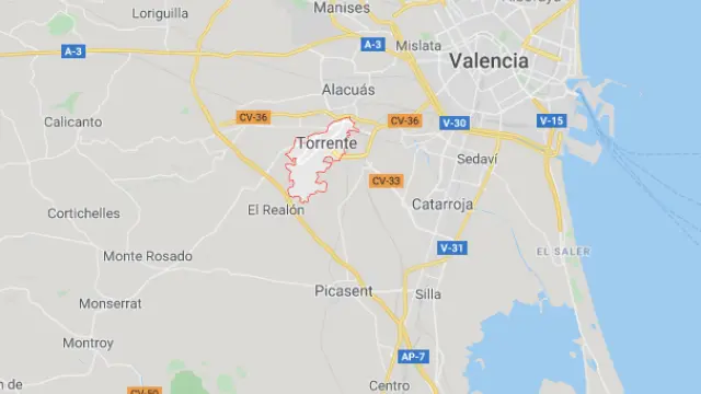 El suceso tuvo lugar en la localidad valenciana de Torrent.