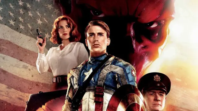Imagen del cartel de 'Capitán América'