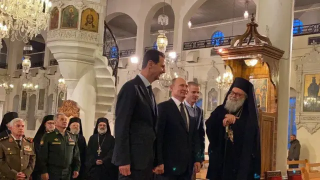 Putin y Al Asad, juntos en Damasco este martes