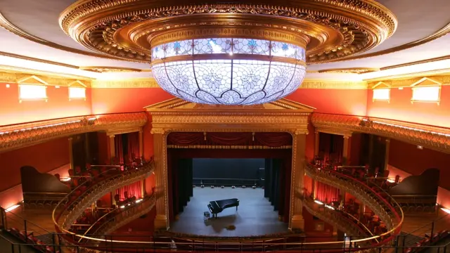 Imagen del Teatro Olimpia, que este año acogerá la gala de los Premios de la Música Aragonesa.