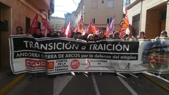 Manifestación en Andorra