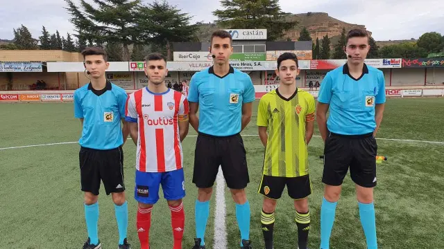 Fútbol. LN Juvenil- Monzón vs. Real Zaragoza juvenil B.
