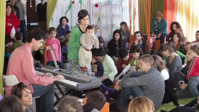 El Espacio Bebé ha ofrecido talleres y espectáculos para los niños de hasta 3 años