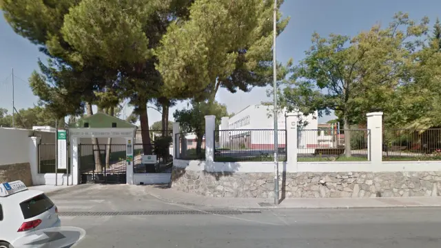 Puerta del instituto de Almería