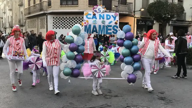 Ejea celebra un multitudinario carnaval con los más pequeños como protagonistas