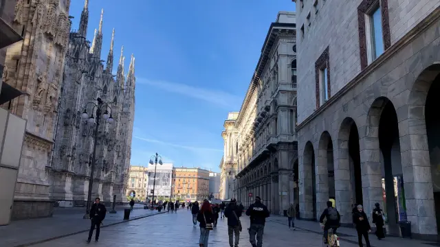 Milán, en el norte de Italia