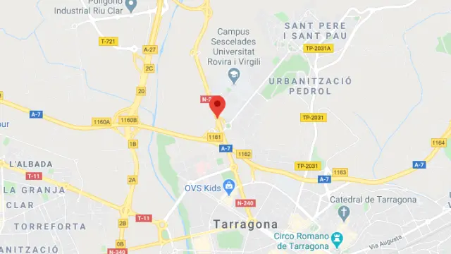 El accidente mortal se ha registrado esta madrugada en la N-240 en Tarragona.