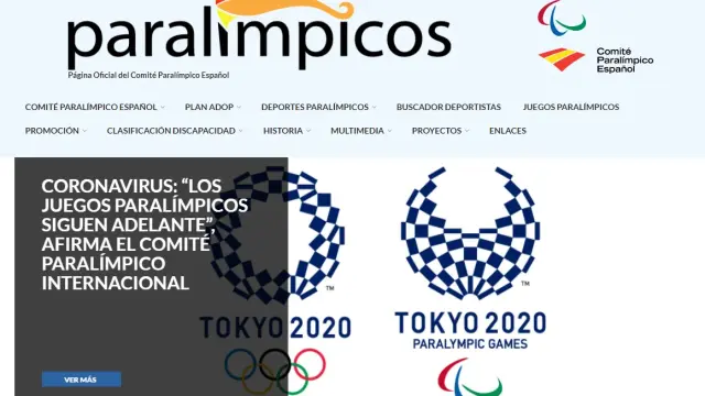 "Los juegos paralímpicos siguen adelante", afirma el Comité Paralímpico Internacional (IPC).