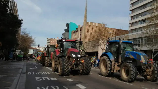 Tractorada Zaragoza 10 de marzo 2020