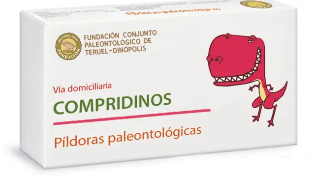 Dinópolis divulgará conceptos básicos sobre la paleontologia como si se tratara de "comprimidos".