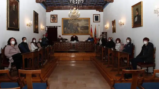 Pleno del Ayuntamiento de Cariñena
