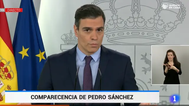 Pedro Sánchez comparece tras reunirse con los presidentes autonómicos.