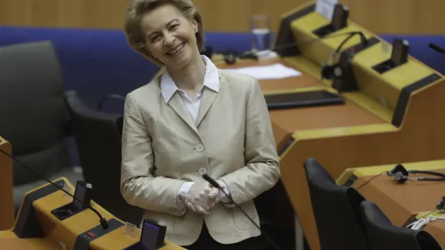 La presidenta de la Comisión Europea Úrsula von der Leyen.