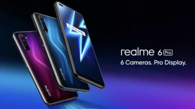 Imagen promocional del nuevo Realme 6 Pro.