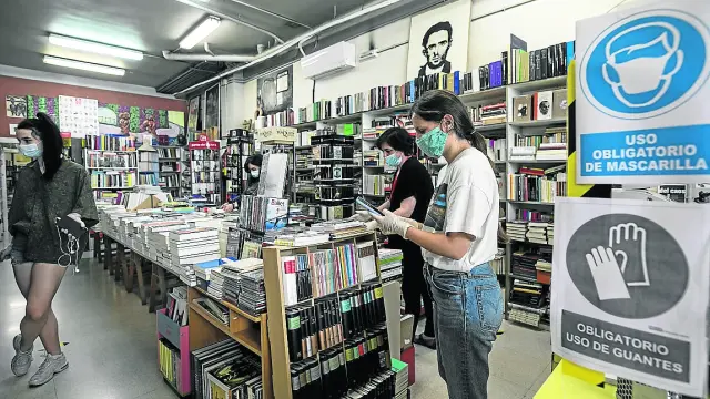 Reapertura de las librerías de Aragón.
