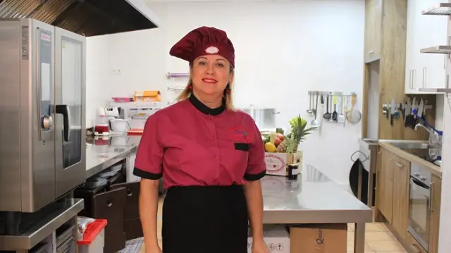Obdulia Franco, cocina profesional en Almonacid de la Cuba