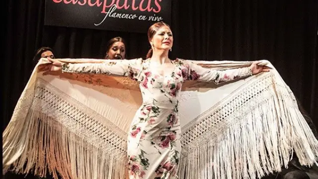 Actuación en Casa Patas, tablao madrileño de flamenco que ha anunciado que cierra por el coronavirus.