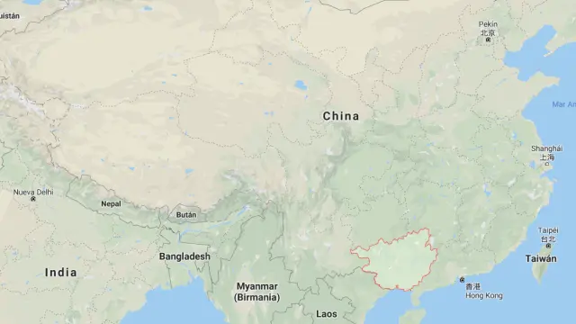 El ataque perpetrado con un cuchillo se produjo en el área de Wuzhou, en la Región Autónoma de Guangxi Zhuang, en China,