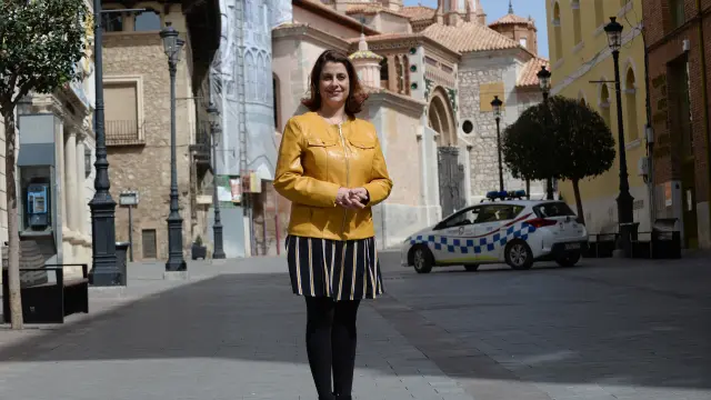 Enma Buj Alcaldesa de Teruel con la crisis del coronavirus /2020-03-19/ Foto: Jorge Escudero [[[FOTOGRAFOS]]] [[[HA ARCHIVO]]]