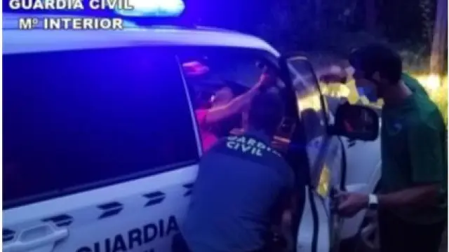 Rescate de una senderista herida en Teruel