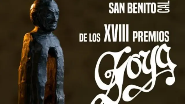 Cartel de la exposición de los XVIII premios Goya de Fotografía en Calatayud