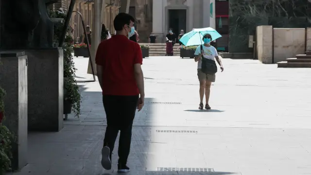 Ola de calor en Zaragoza