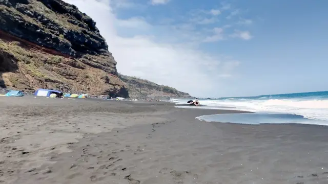 Playa de Los Patos, en La Orotava.