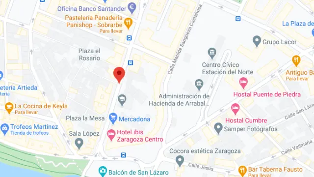 Los robos tuvieron lugar en la calle de Sobrarbe en Zaragoza.