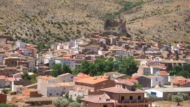 Vista de la localidad de Jarque de Moncayo