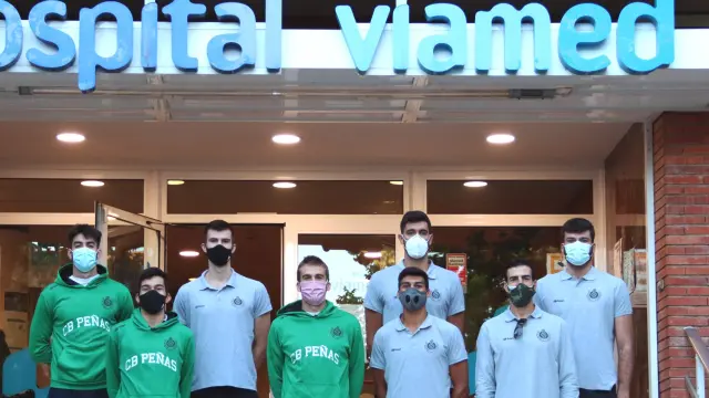 Los jugadores se sometieron a las pruebas médicas en la clínicas Viamed Santiago.