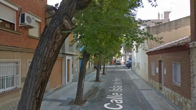 Imagen de la calle de la Isla de Hierro, en Zaragoza.