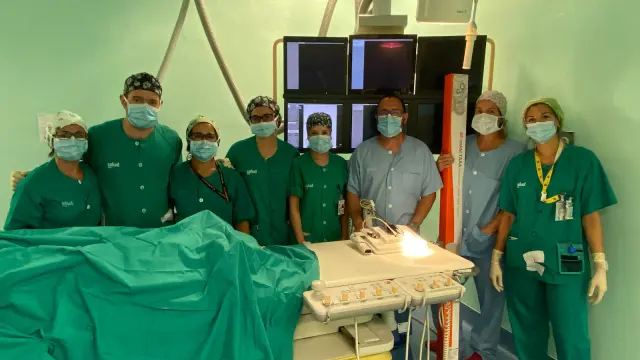 Equipo de Cirugía Vascular del Miguel Servet.