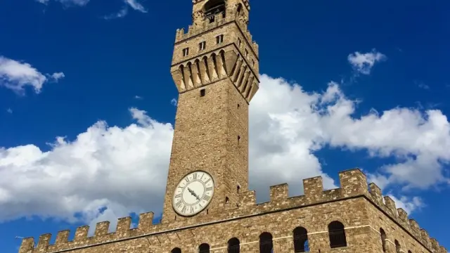Palacio Vecchio de Florencia, donde se creía que estaba el mural de Da Vinci.