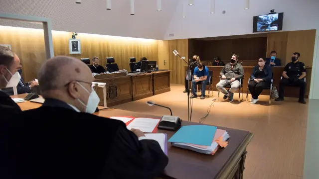 Una de las sesiones del juicio, celebrado en la Audiencia de Huesca entre el 15 y el 23 de septiembre.