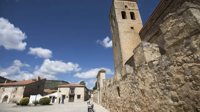 Vista de la localidad de Jabaloyas en Teruel