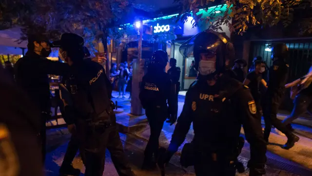 DESPLIEGUE POLICIAL POR LAS NO FIESTAS DEL PILAR / 09-10-2020 / FOTOS: FRANCISCO JIMENEZ [[[FOTOGRAFOS]]]