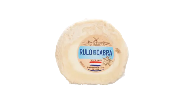 El queso de rulo de cabra, comercializado en Lidl, cuyo lote se ha visto afectado por lifteria.