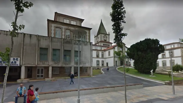 Una imagen del Hospital Provincial de Pontevedra, donde se ha registrado un brote de coronavirus en la unidad de Oncología.