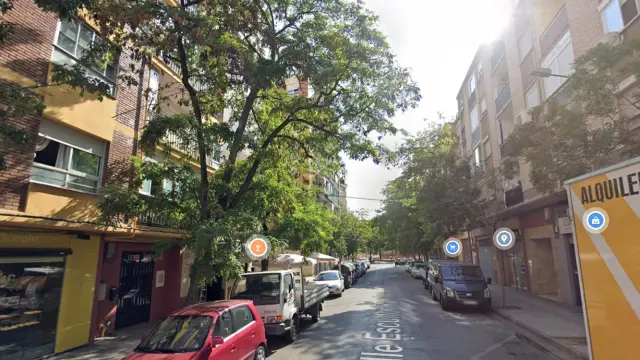 Una imagen de la calle de Escultor Ramírez.