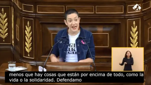 Aína Vidal, de En Comú Podem.