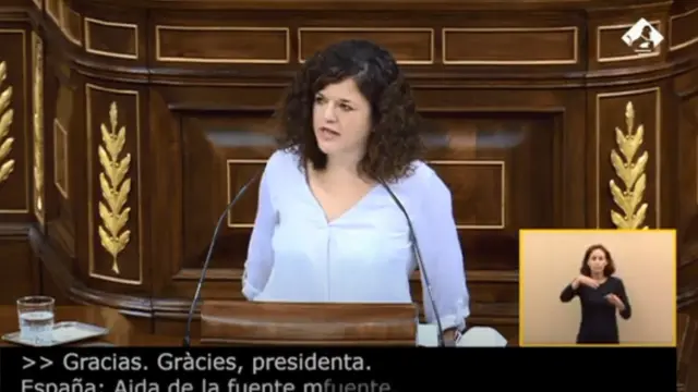La diputada asturiana Sofía Fernández Castañó (Unidas Podemos).